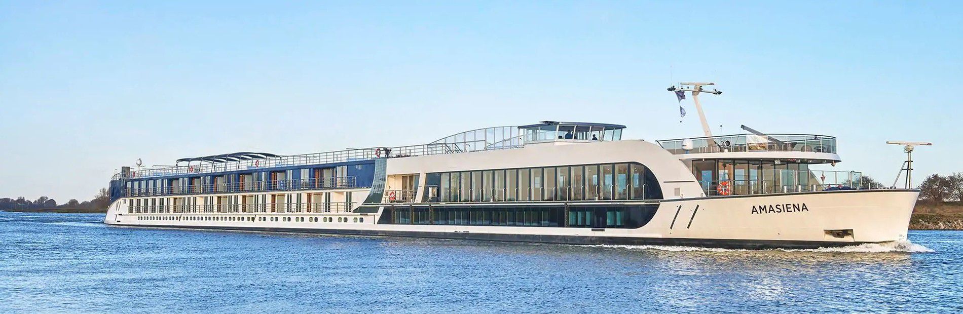 A photo of the AmaSiena cruise ship